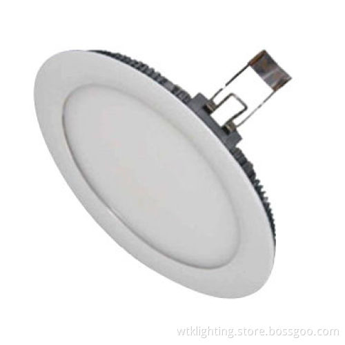 Round LED Panel Light, 5W Power, 100 to 240V AC Input, Super-bright LED as Lighting Source
